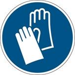 Time of penetration is to be checked with the glove producer. : Breakthrough time : >30'. Käsinemateriaalin paksuus >0.1 