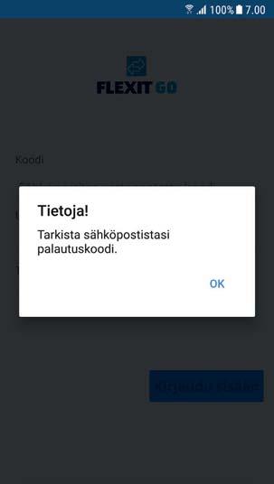 7 Paina Seuraava. 11 Paina OK. 8 Kirjoita nimi, jonka haluat antaa tuotteelle. 9 Kirjoita tuotteen asennuspaikan osoite. 10 Paina Seuraava.