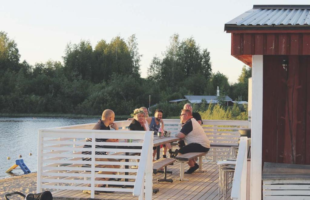 Helteellä alkoi Hietsun juhannus Kerrankin juhannuksen sää suosi aattopäiviä.