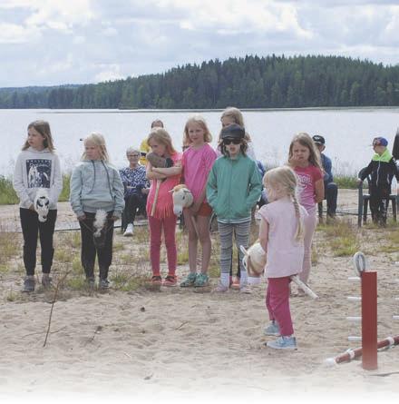 Viikonlopun ohjelma oli rakennettu nuorille sopivaksi.