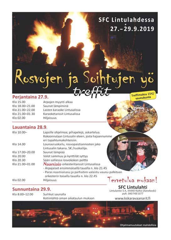 Keitettyjä perunoita Vihersalaatti, Tsaarin salaatinkastiketta Kermaista metsäsienisalaattia * Rosollia,