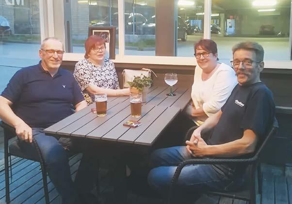 Anne Nieminen ja Timo Piilonen Olli Rusi SF-Caravan ry:n liittokokous 25.5.2019 Järvenpäässä Marianna Virta viihdytti meitä savolaisvitseillä.