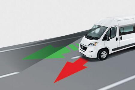 Kaistavahti Liikennemerkkien tunnistus Kaistavahti (LDWS) varoittaa kuljettajaa merkkiäänellä, kun auto on ajautumassa pois ajokaistalta.
