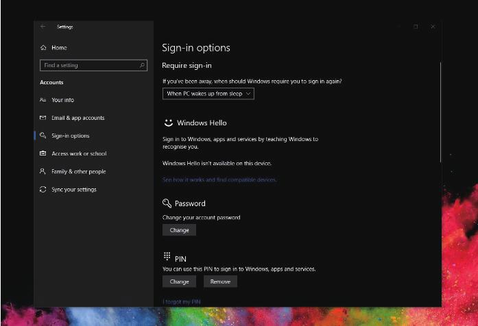 3. Sisäinen Windows Hello -ponnahdusverkkokamera c.