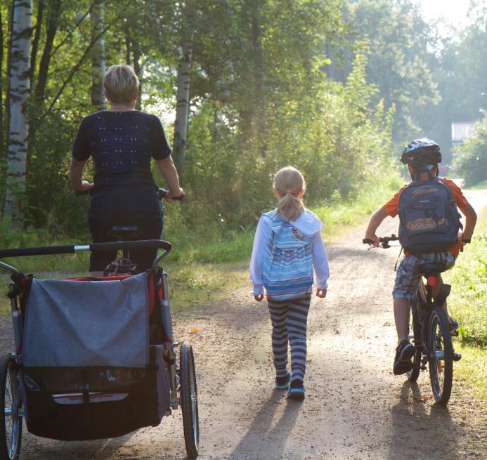 Vanhemmilla suuri rooli Vanhemmat päättävät millä kouluun kuljetaan.