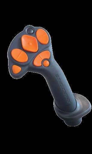 Ohjaus ISOBUS-käyttöpäätteet 16 17 Joystick AmaPilot Erityisen kätevää on puomiston ja venttiilistön toimintojen ohjaaminen AmaPilot-joystickillä.