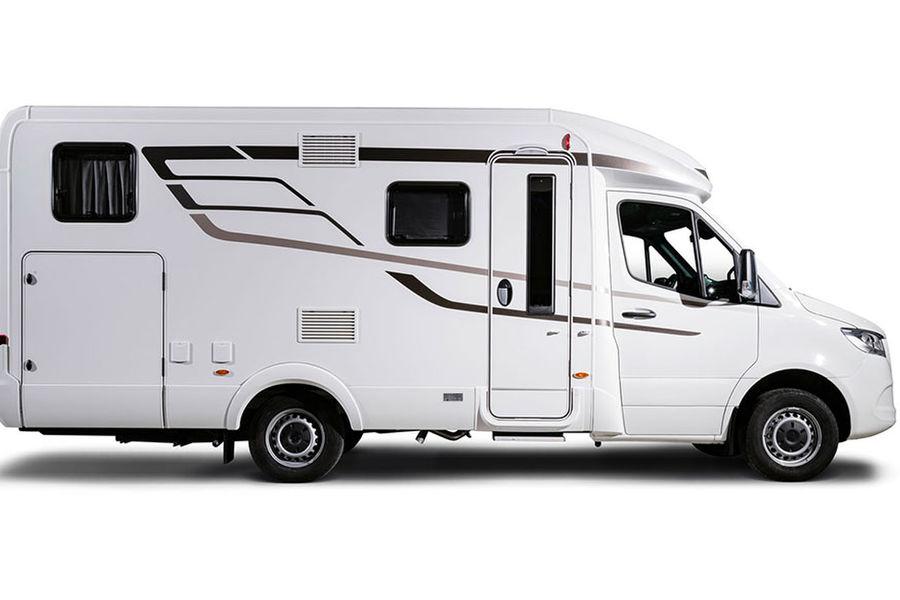 HYMER ML-T - Sivulta Tässä HYMER ML-T näkyy ohjaamon ja