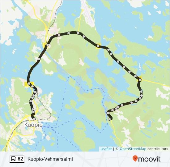 Virranniemi (Jännevirta) I Sourunpää I Suotaival I Heikkilä I Launatanlahti I Laasankanta I Kylmälahti E Kerijärvi E Paljakantie (Vehmersalment) E Pirttijärvi E Myllypelto E