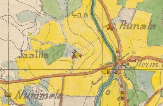 Tilan päärakennus on peräisin 1900-luvun alkupuolelta ja karjarakennus 1930-luvun