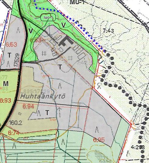 Ote Etelä Pohjanmaan maakuntakaavasta Suunnittelualueella on voimassa oleva yleiskaava, joten maakuntakaava ei suoraan ohjaa alueen suunnittelua.