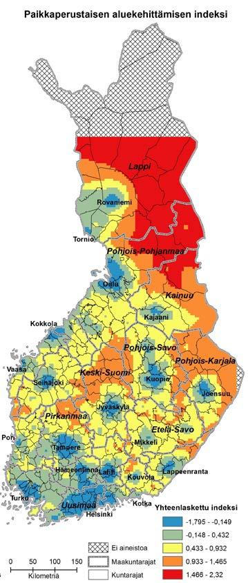 Yritysrahoituksen taustalla tarve tasapainottaa alueellisia kehityseroja, parantaa maaseudun elinvoimaa ja ylläpitää sen