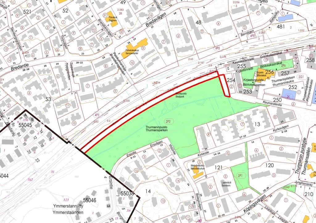 KAUNIAISTEN KAUPUNKI Maankäyttöyksikkö 1.8.2014 ULLANMÄENTIE JA KAUNIAISTENTIE Ak 211 ASEMAKAAVAN MUUTOS 2.