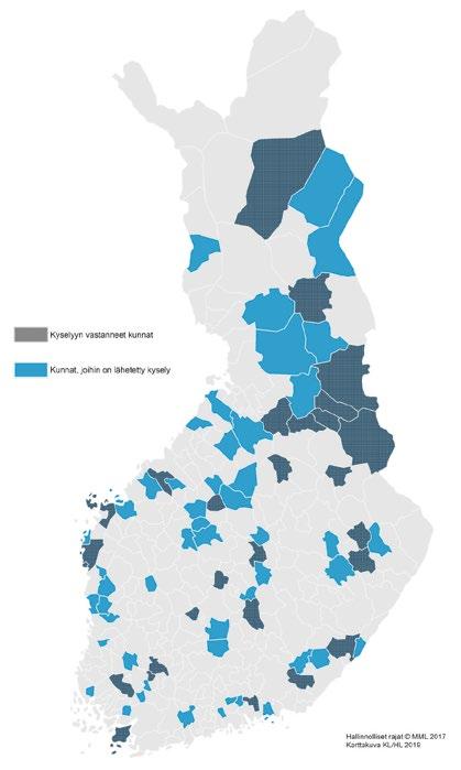 4 Kyselyn toteutus ja tausta Lämpölaitoskysely toteutettiin edellisvuosien tapaan Webropol-kyselynä. Kyselylomake lähetettiin sähköisesti 77 kuntaan.