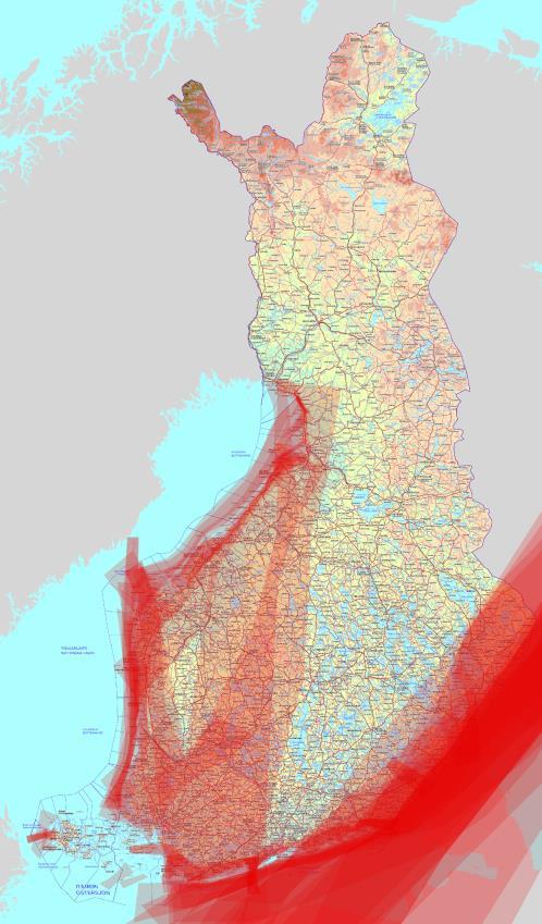 Rakennettujen tuulivoimapuistojen linnustovaikutusten seurantaa Perämeren rannikolla Perämeren koillisrannikko (Ii ja Simo) 2014-2018 tällä hetkellä 78 tuulivoimalaa yhteensä 324 maastotyöpäivää