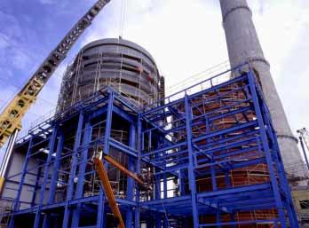 Engineering Energian tuotanto- ja siirtojärjestelmien toimitukset Öljynjalostus- ja kemianteollisuuden