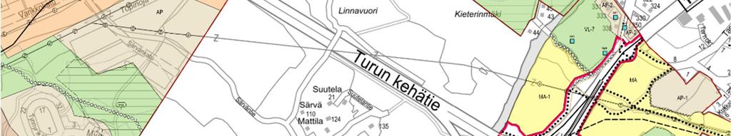 ulottamisesta Aurajoelta Pitkänsalmen rantaa Lemunniemelle.