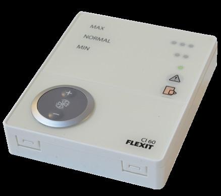 Flexit GO Asentajana tai huoltohenkilönä voit määrittää laitteelle lisävarusteita käyttöön, säätää puhallinasetuksia sekä lämpötiloja