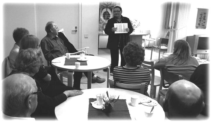 sekä aluetyöntekijä.! 20.5. oli Jyväskylän Parkinson-kerho vieraanamme. Kävimme mm.