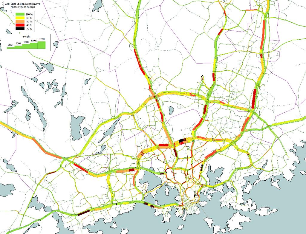 2017 Tiemaksuilla hallitaan myös tie- ja katuverkon ruuhkautumista Luonnos 2030,