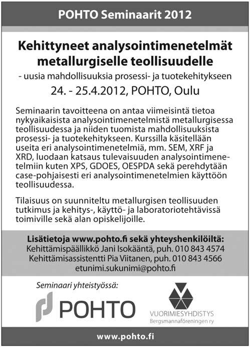 eristysmateriaalit; senkat, induktio- ja lämpimänäpitouunit vuoraustyökalut
