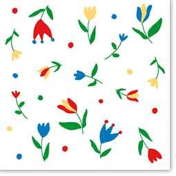 TISSUE & CO - DECORATED TRADITIONAL 53 1 82593000 Napkin 2V 33x33 Happy Flower 50 27 24 2,43 65,7 53 1 86752900 Placemat 30x40 Happy Flower 250 10 30 7,99 79,9 53 1 86891800 Tablecover 100x100 Happy