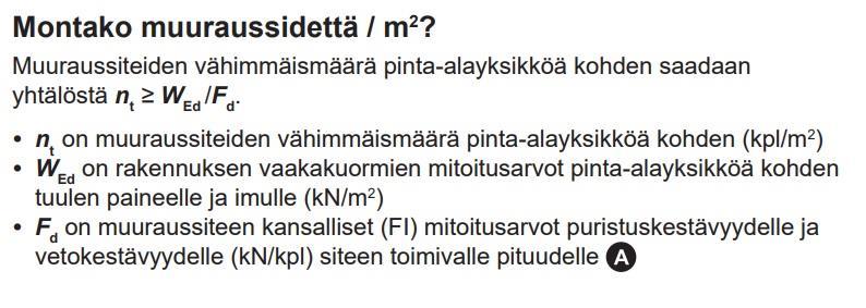 3 MUURAUSAPUVÄLINEET 3.