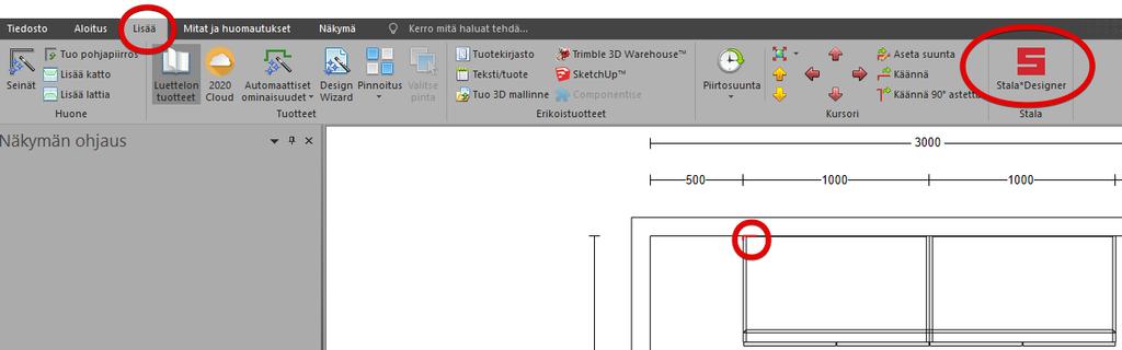 10 Stala*Designer integraatio Suunnittele keittiösi