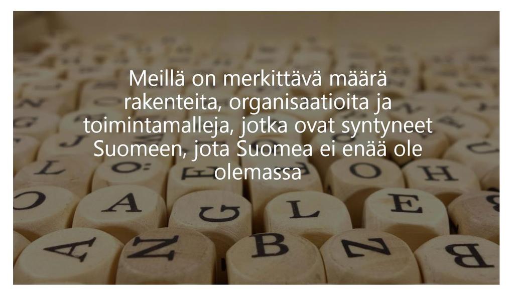 2 Instituutioita rakennemuutoksissa Kurssit ja pikakoulutus 1920-, 1942-3 1800- Ammattioppilaitokset Manufaktuuri- ja (sotakorvaus ja jälleenrakennus) Yliopistot hantvärkkikoulut 1640-