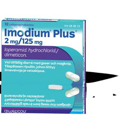 Älä käytä Imodium -valmistetta, jos sinulla on korkea kuume, ulosteissasi on verta, sinulla on tulehduksellinen suolistosairaus, antibioottien käytöstä aiheutunut vaikea ripuli, bakteeriperäinen