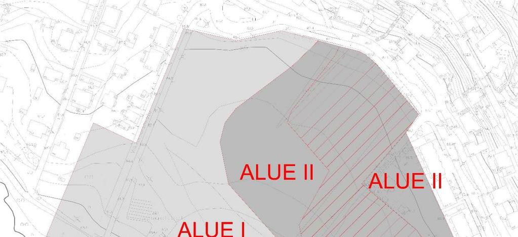 3 Pohjoinen alue Pohjoisen alueen rakentamattomalla osalla (kuva 3) on erotettavissa kolme osa-aluetta riippuen siitä, millaisia pintamaakerroksia alueella on.