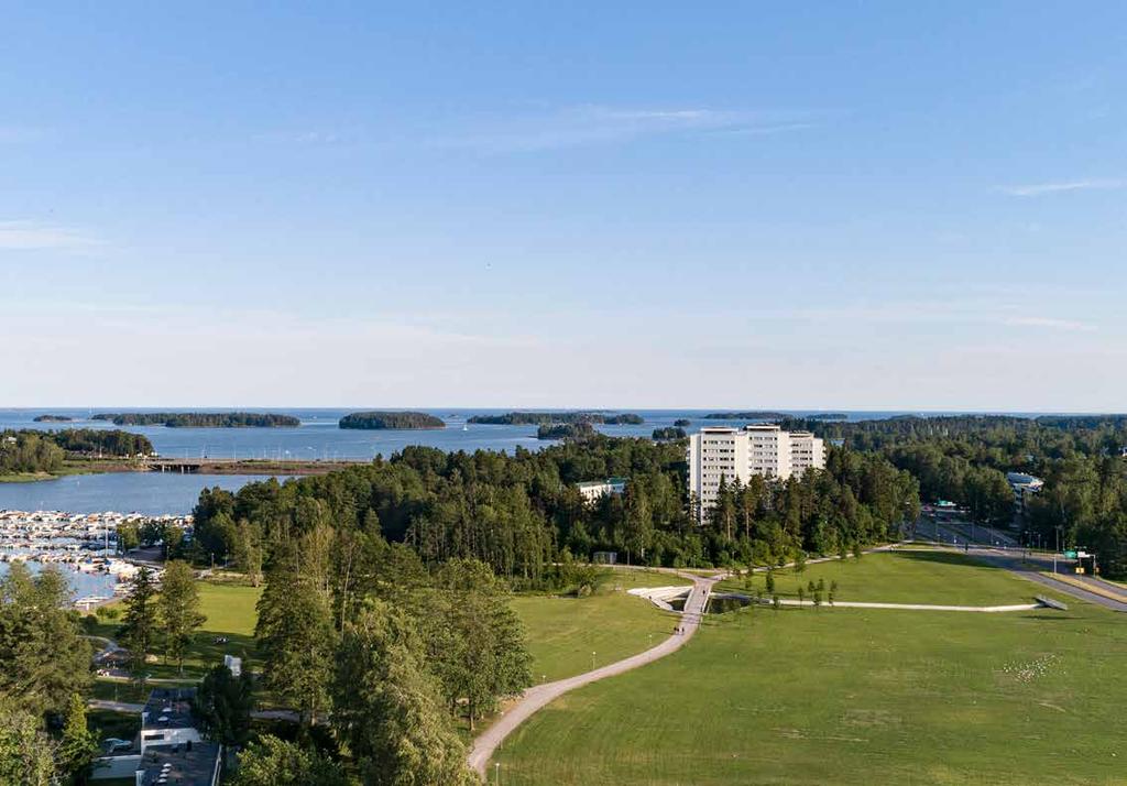 Tapiola ihastuttaa vehreydellään ja