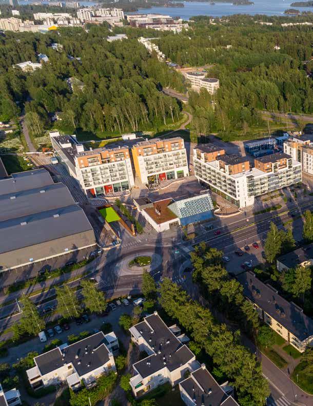 Tapiolasta tykätään Monen mielestä Tapiola on täydellinen paikka kodille.