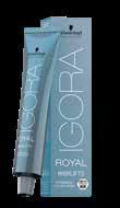 IGORA ROYAL VÄRIVALIKOIMA IGORA ROYAL: Aidosti kirkkaampi kestoväri, ydinvalikoimassa yli 80 sävyä; käytetään IGORA ROYAL Oil 3 %, 6 %, 9 % tai 12 % -hapetteiden kanssa.