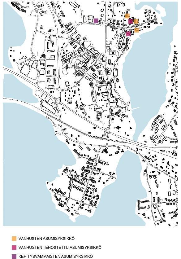 taajamien yhdyskunta- ja maankäytön suunnittelussa on ennaltaehkäisevää toimintaa. Yli 64-vuotiaista vanhuspalveluiden piirissä oli noin 600.