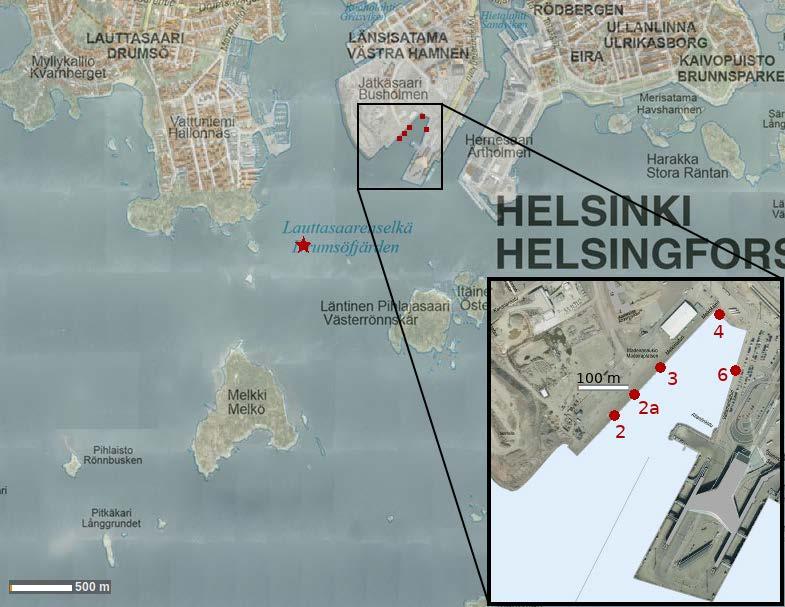 124 12.5 Länsisatama ja Ahdinallas Ahdinaltaan rakennustöiden tarpeita varten tehtiin Länsisataman edustalla mittauksia aaltopoijulla 23.10.2018 kello 10:13 11.12.2018 kello 12:53 välisenä aikana paikassa 60 08.