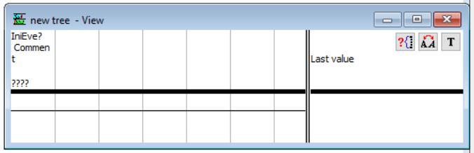 uusi tietue create new event tree