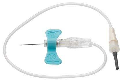 Turvasiipineulat BD Vacutainer Safety-Lok -siipineula BD Vacutainer Safety-Lok -siipineulat LUER-adapterilla muodostavat steriilin ja suljetun järjestelmän verinäytteenottoon pienistä ja ohuista