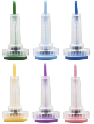 Flow 1,6 mm viilto lila 200 kpl 1230999 7609 Pediatric 1,2 mm viilto vaal. pun.