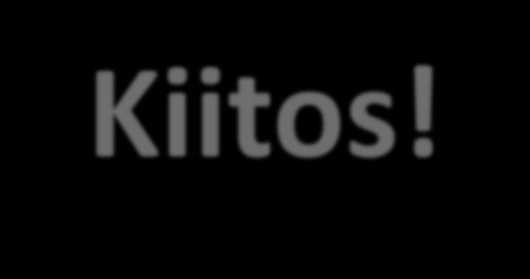 Kiitos!