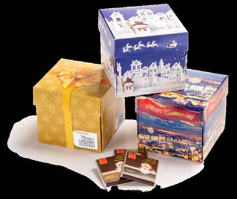 CUBE 7 SISÄLTÖNÄ QUATRE NEAPOLITAN Sekoitus Quatre Neapolitan Chocolat tummaa- ja maitosuklaata.