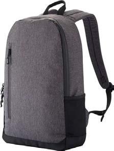 55 35 CLIQUE CITY BACKPACK Reppu joka pitää tavarasi järjestyksessä. Yksi iso säilytystila jossa erillinen verkkokangaslokero 15 kannettavalle tietokoneelle tai tabletille.