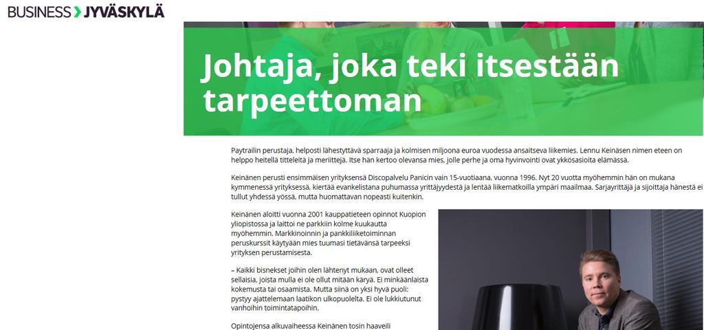 Syvällisemmän muutoksen rakentaminen lähtee