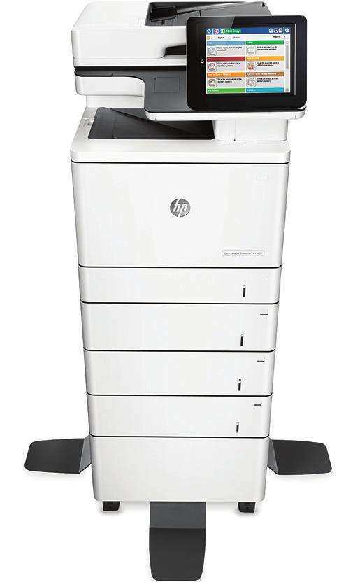 Tiedot HP Color LaserJet Enterprise MFP M577 -sarja Huippuluokan suorituskyky. Paras tietoturva.