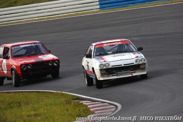 Historic Erikoisvakio/GTS I - ikäkausi I, vapaa tilavuus Mika Sillanpää Opel Manta 2,0 E Autolla historiaa jo 1980-luvulta Ruotsin rallisarjoista.