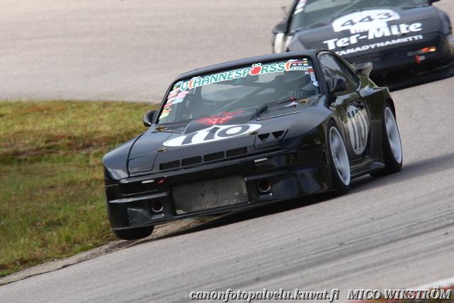 Jyrki Lahti Porsche 924 Moottori Volvo