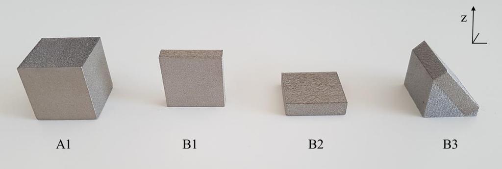 59 6 RESULTS AND DISCUSSION This chapter represents the results observed in the experimental part in which deformation was studied in test samples made of SS 316L by L-PBF.