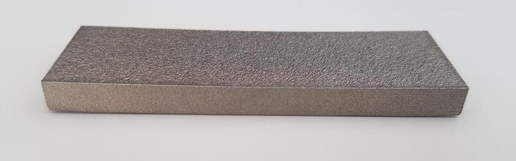 represents test sample C2. Figure 44. Test sample C2, building direction along z-axis.