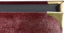 suojataskut (9 taskua per sivu) Tyylikkäät kullanväriset metallikulmat A4 1 -kokoinen luxus-luokan