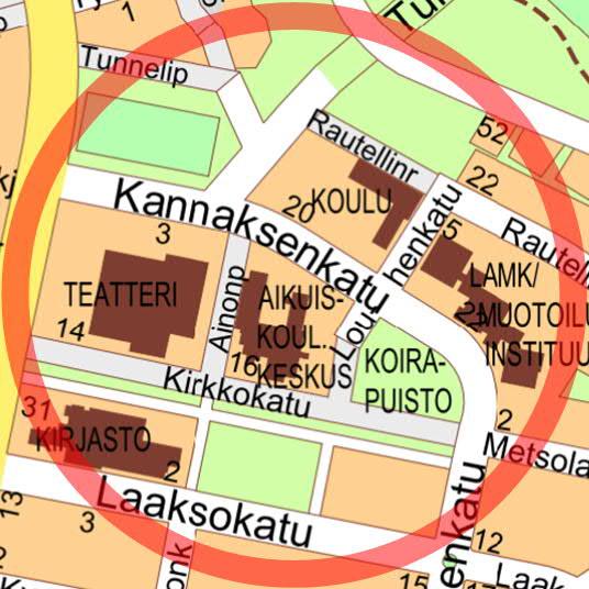 puisto-, urheilu- ja  Asemakaavan yhteydessä on tehty sitova tonttijako.