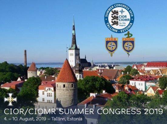 Jos et näe viestiä klikkaa tästä Uutiskirje huhtikuu 2019 CIOR Kesäkongressi 2019 Naton Reserviupseeriyhdistys CIOR järjestää vuosittaisen kesäkongressinsa tulevana kesänä Tallinnassa, Virossa.